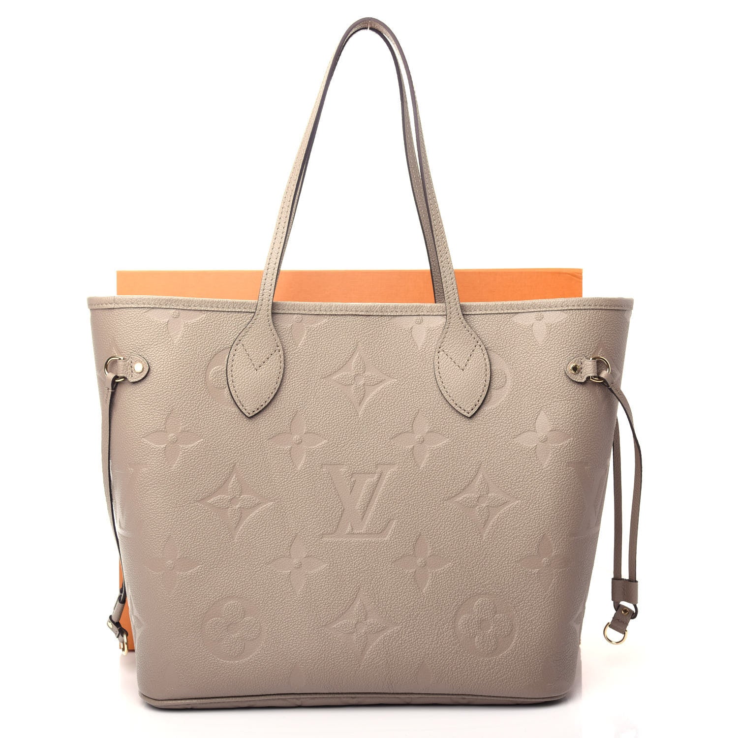 Louis Vuitton Empreinte Monogram Giant Neverfull MM Tourterelle 11 of 12