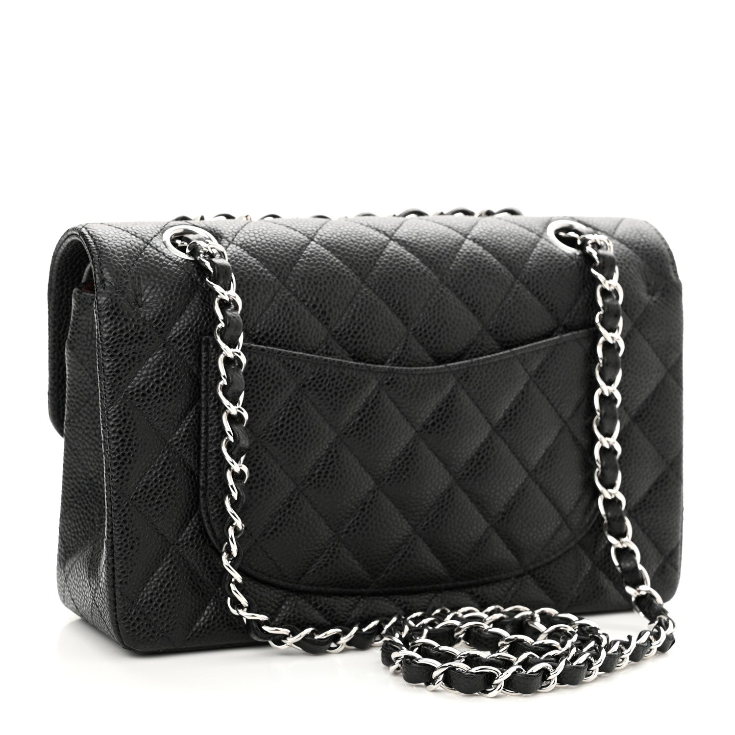 Chanel Caviar Quilted Small Double Flap Black 3 of 10