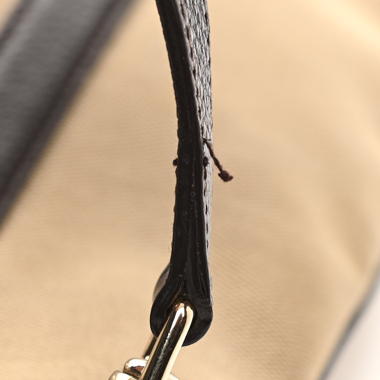 Gucci Canvas Britt Tote Dark Brown 22 of 22