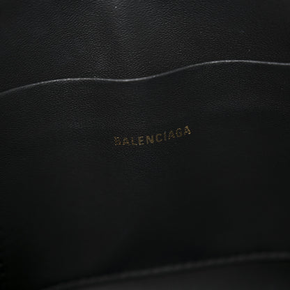 Balenciaga Coated Canvas BB Monogram Signature Toiletry Pouch Beige Brown 6 of 9