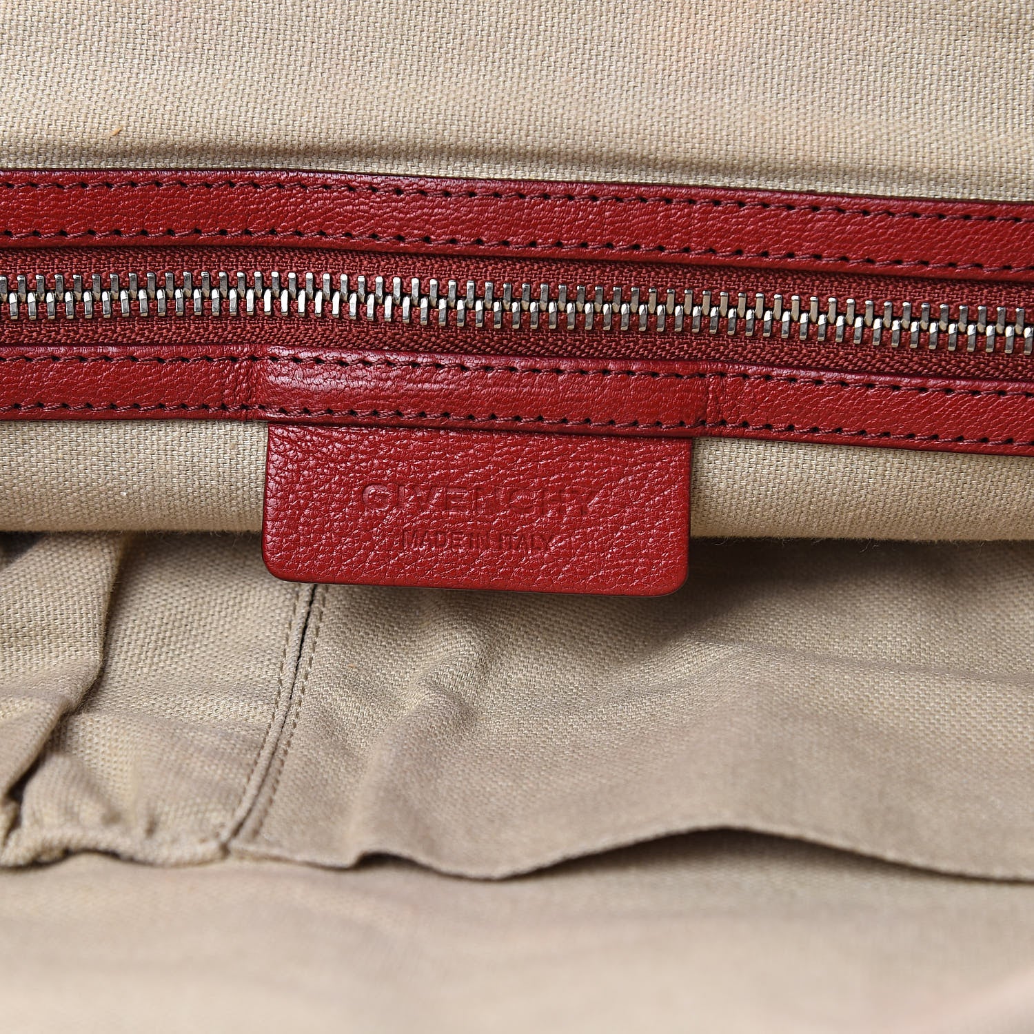 Givenchy Sugar Grained Goatskin Medium Nightingale Red 6 of 12