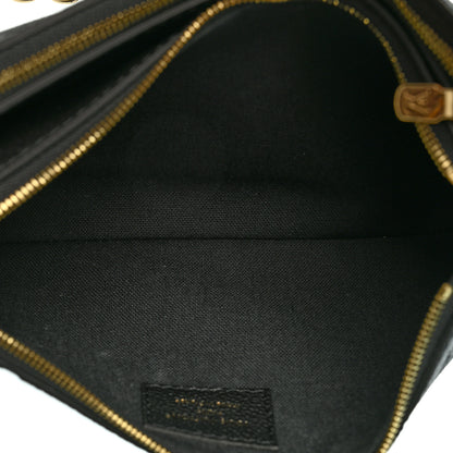 Louis Vuitton Empreinte Monogram Liv Pochette Black 5 of 10