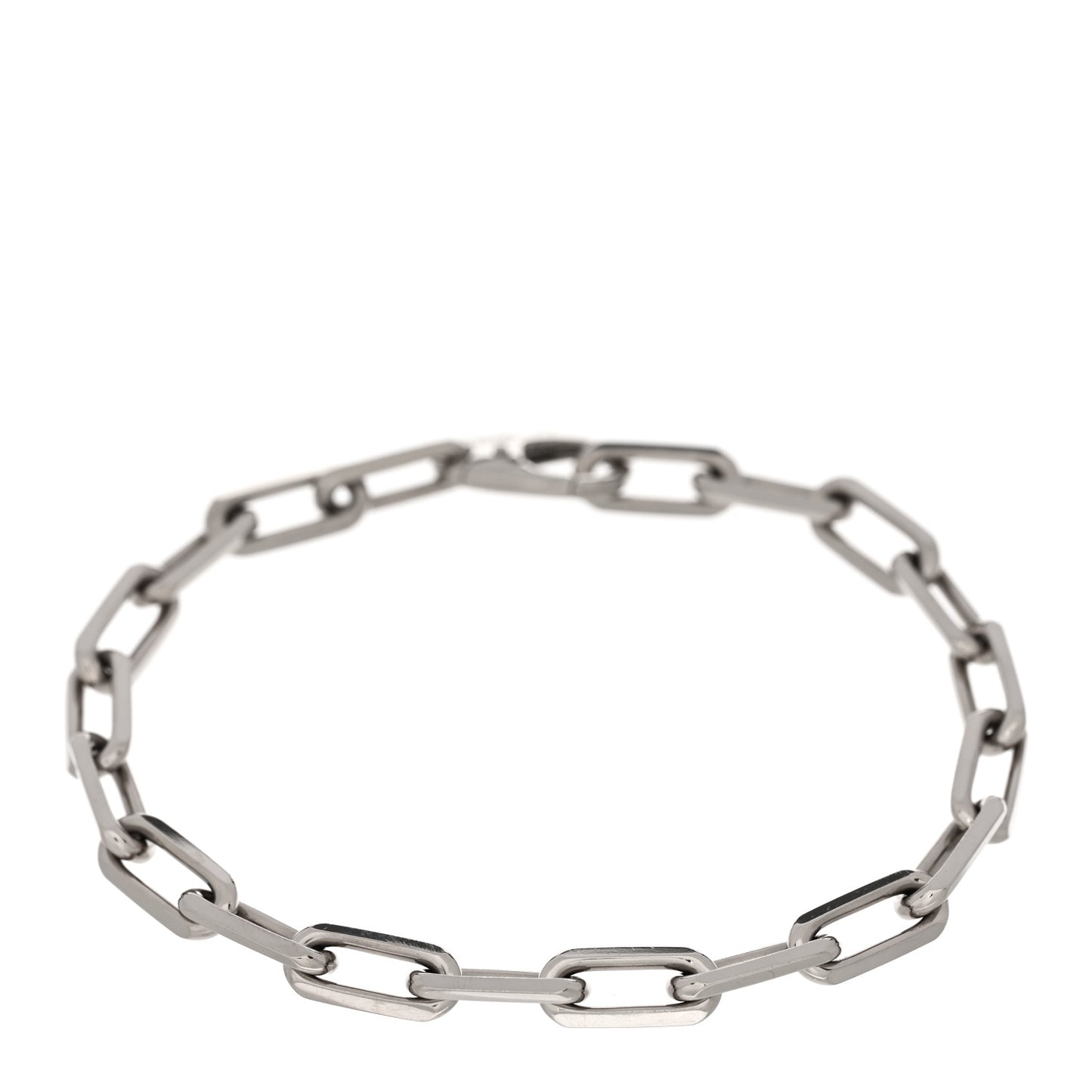18K White Gold Santos de Cartier Bracelet
