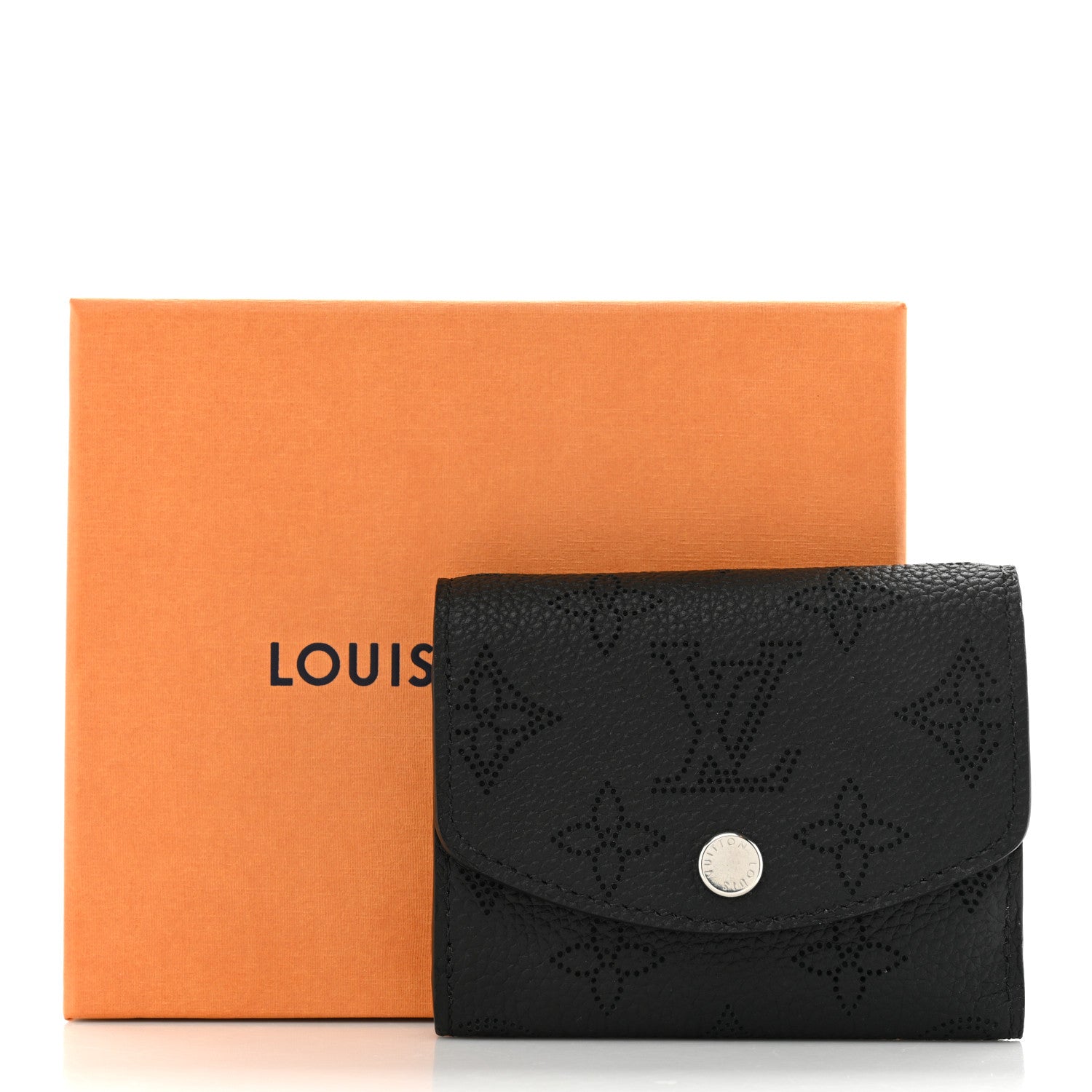 Louis Vuitton Mahina Iris Compact Wallet NM Black 13 of 13