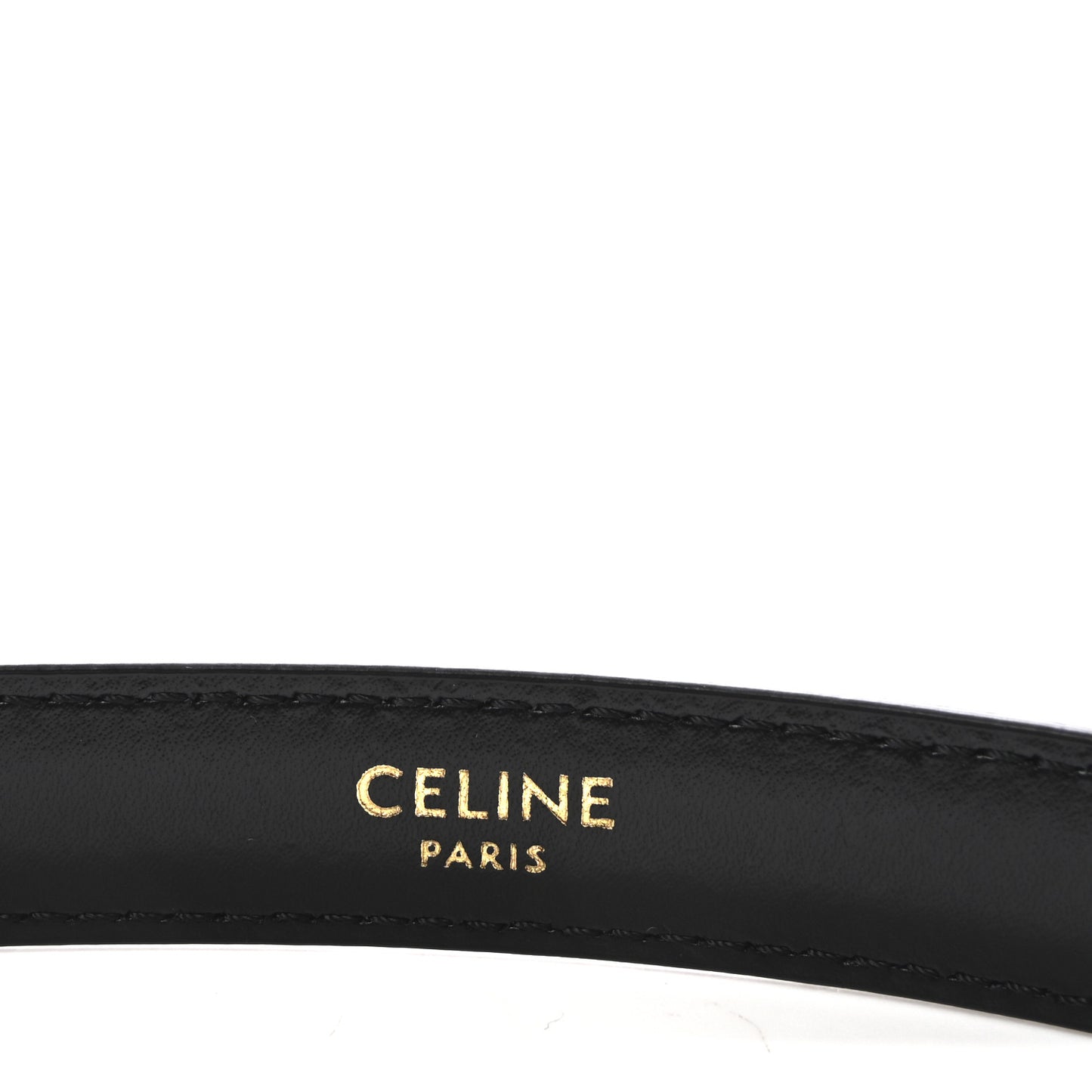 Box Calfskin Small 25mm Triomphe Belt 75 30 Black