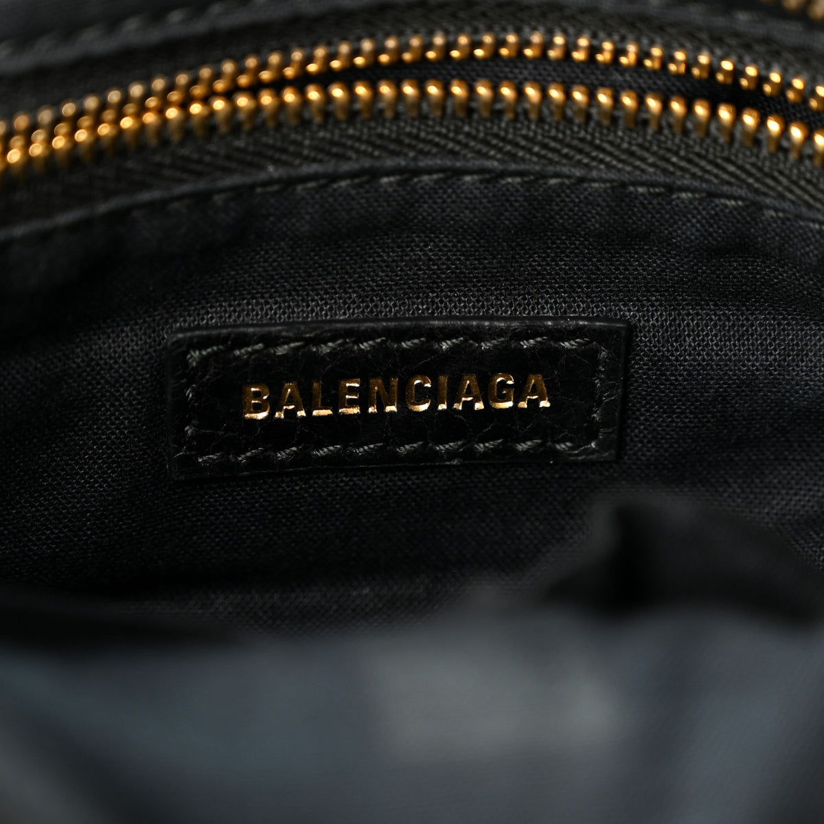 Agneau Classic Gold Hardware S City Black