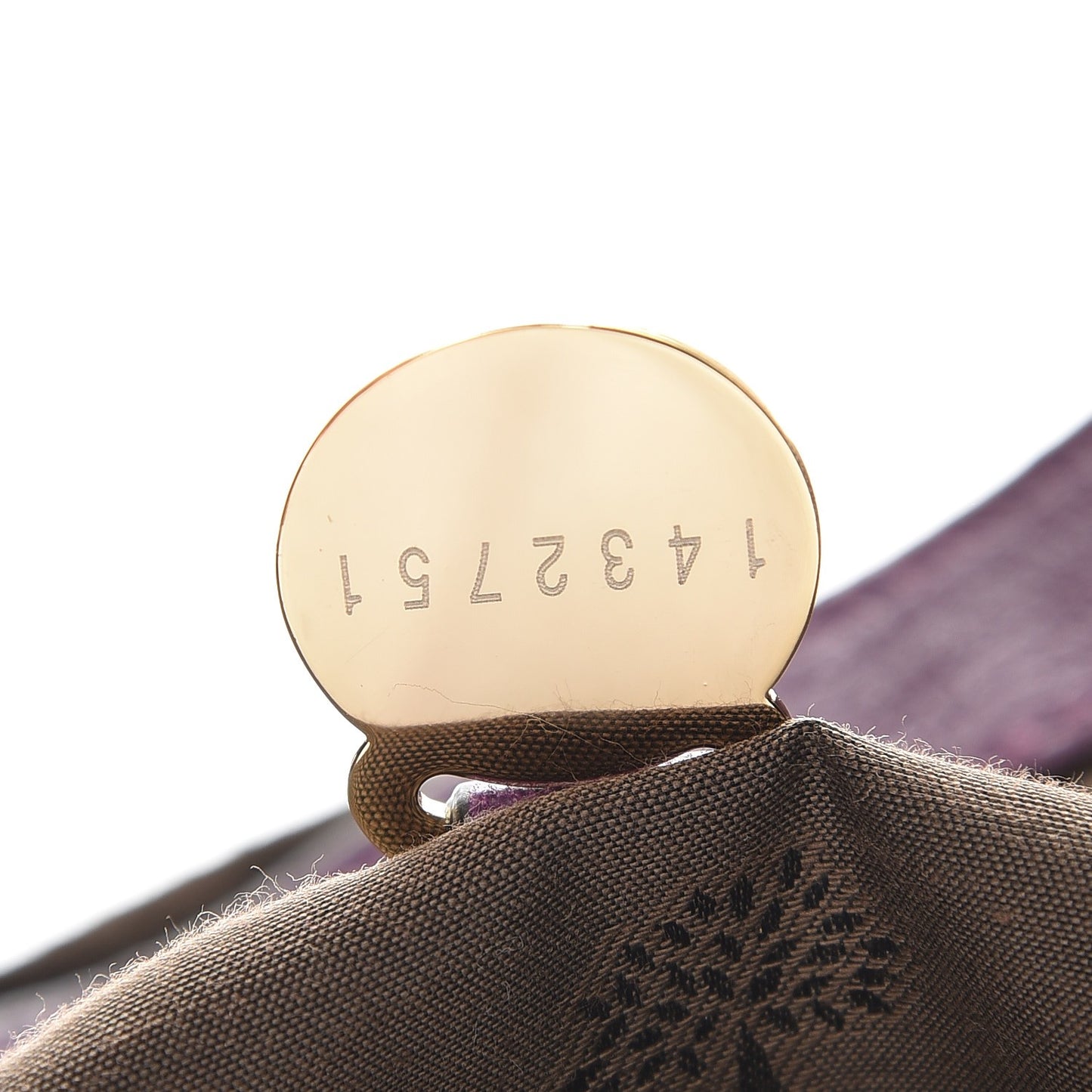 Large Grain Nappa Medium Alexa Eggplant