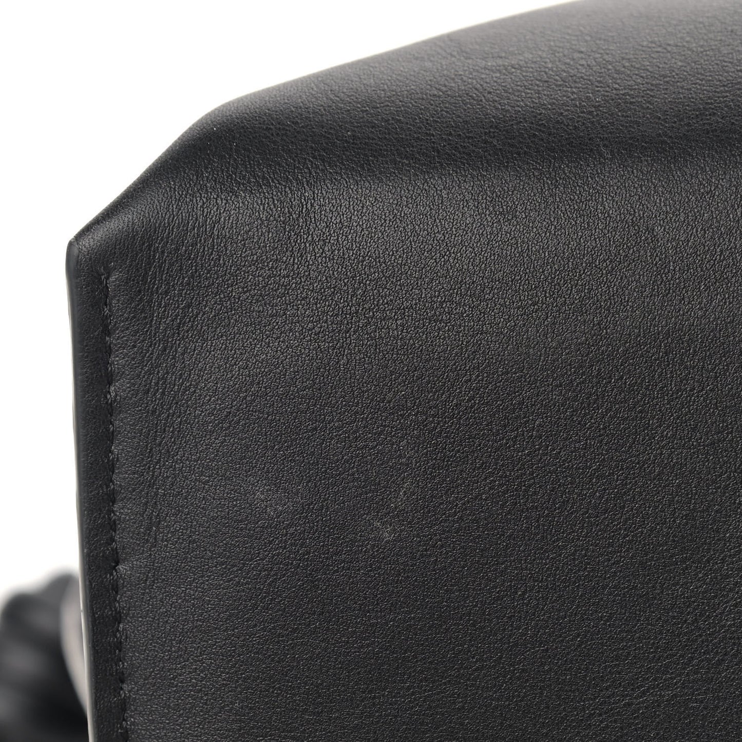 Calfskin Flamenco Knot XL Shoulder Bag Black