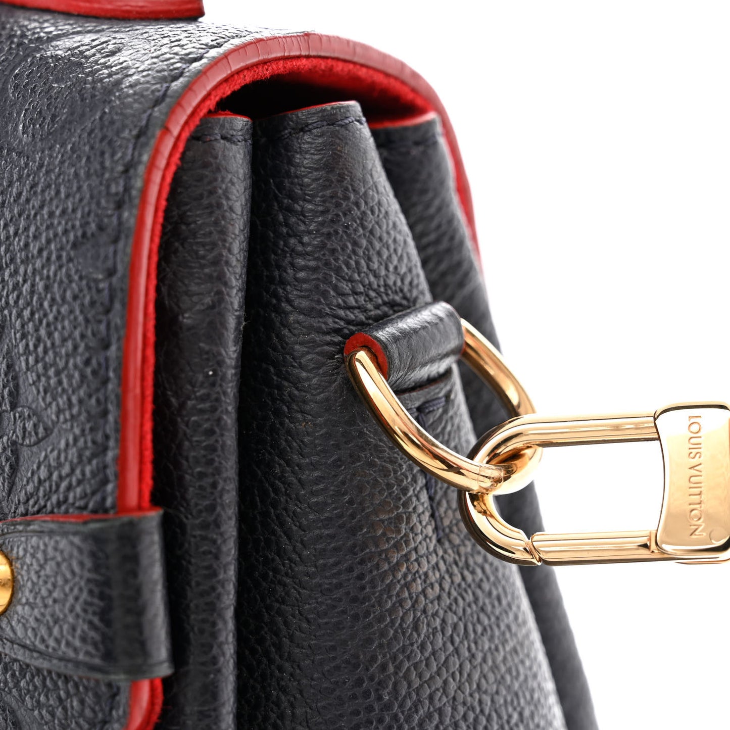 Empreinte Georges MM Marine Rouge