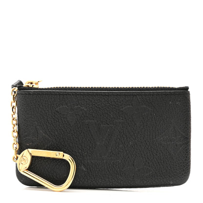 Louis Vuitton Empreinte Monogram Giant Key Pouch Black 1 of 11