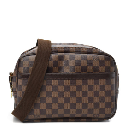 Louis Vuitton Damier Ebene Reporter PM 1 of 9
