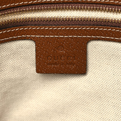 Gucci Monogram Medium Bree Shoulder Bag Beige Tabacco 6 of 11