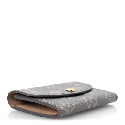 Louis Vuitton Monogram Rosalie Coin Purse Trianon Gray 4 of 6