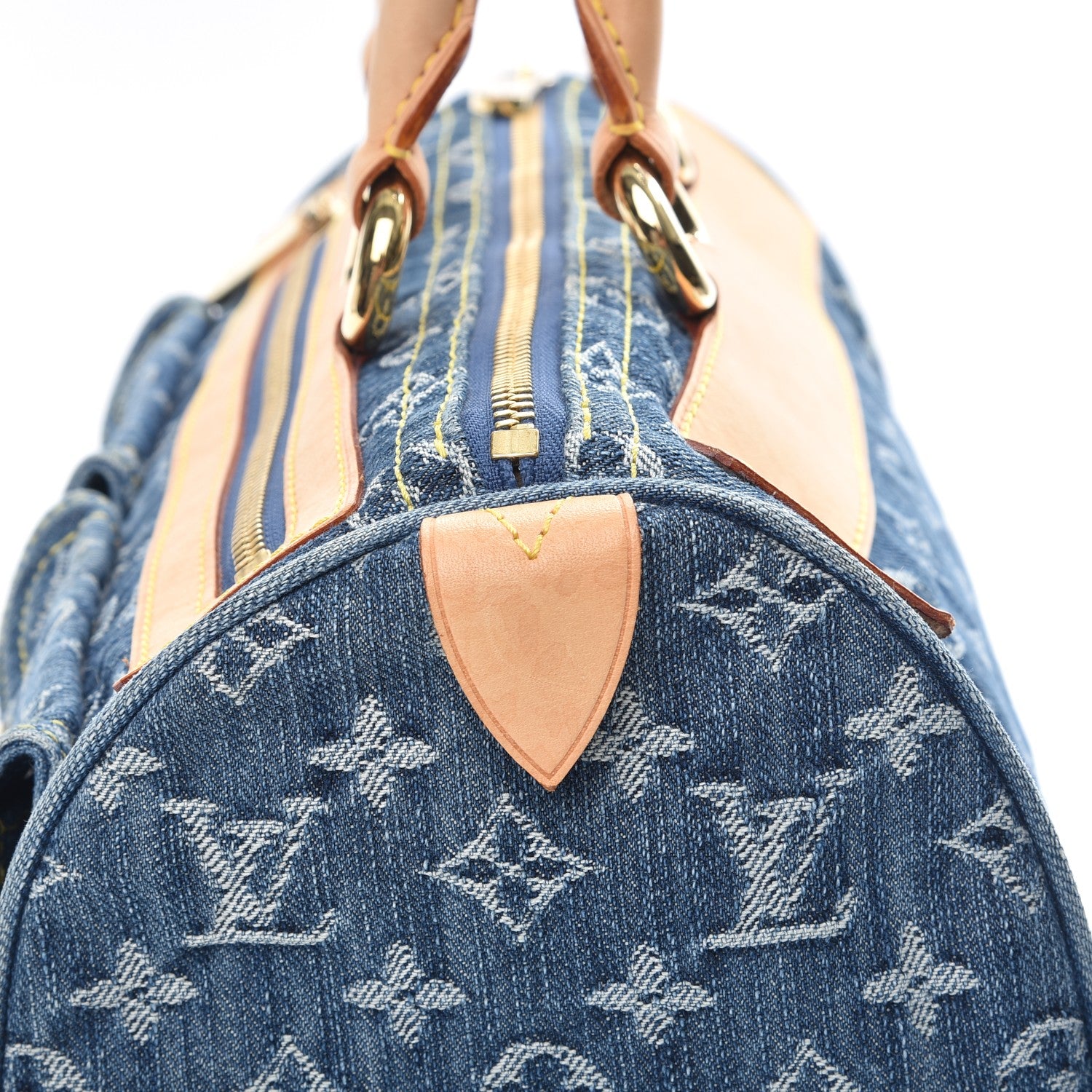 Louis Vuitton Monogram Denim Neo Speedy Blue 11 of 12