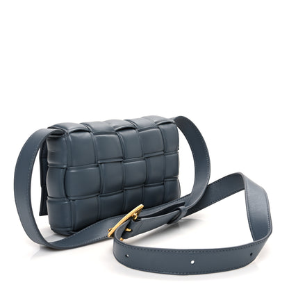 Bottega Veneta Nappa Maxi Intreccio Small Padded Cassette Crossbody Bag Thunder 3 of 12
