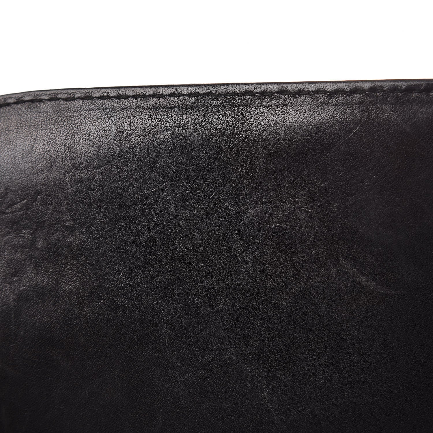 Gucci Calfskin Handmade Medium Flap Shoulder Bag Black 13 of 26
