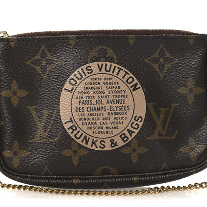 Louis Vuitton Monogram Complice Trunks and Bags Mini Pochette Accessories Beige 8 of 12