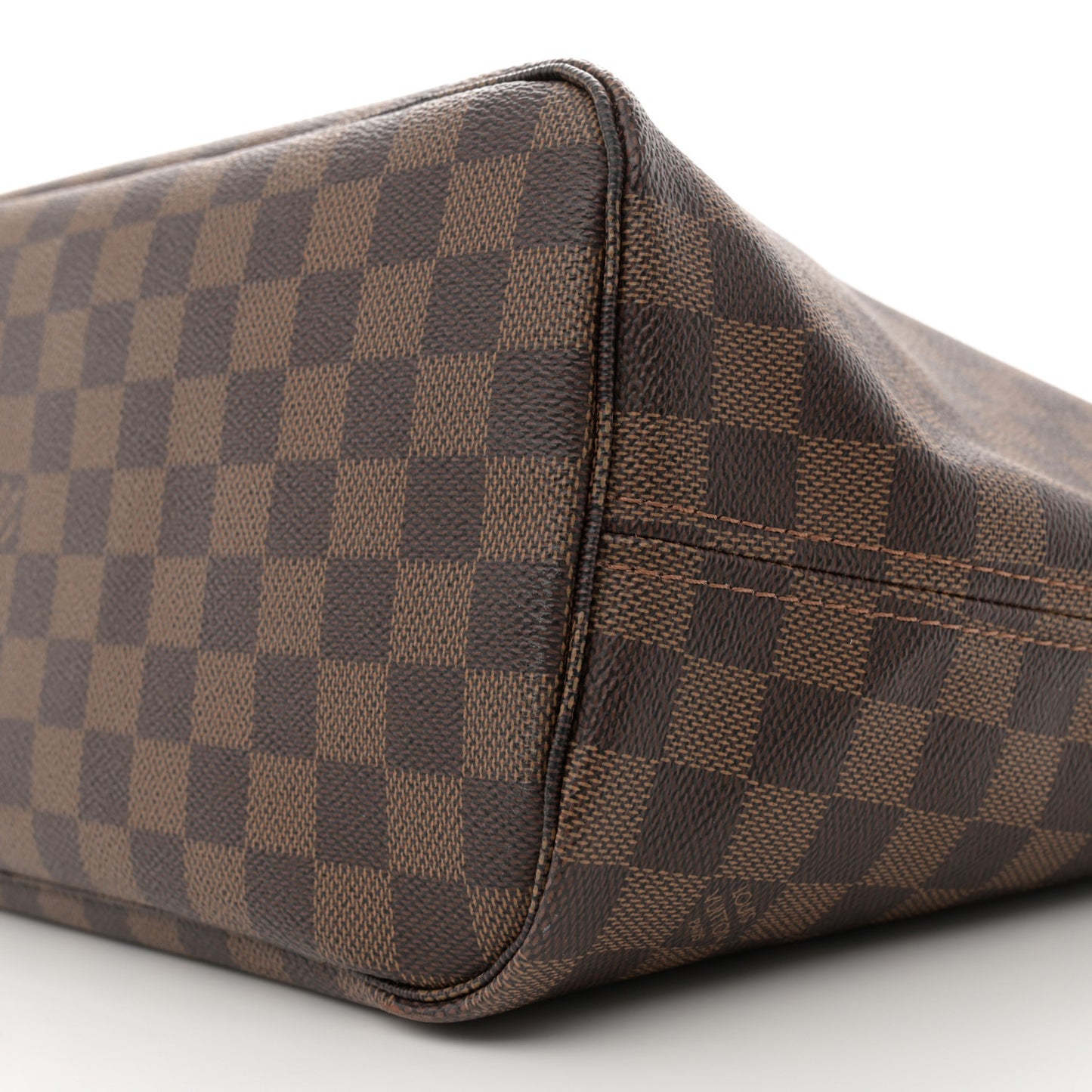 Damier Ebene Neo Neverfull MM Rose Ballerine