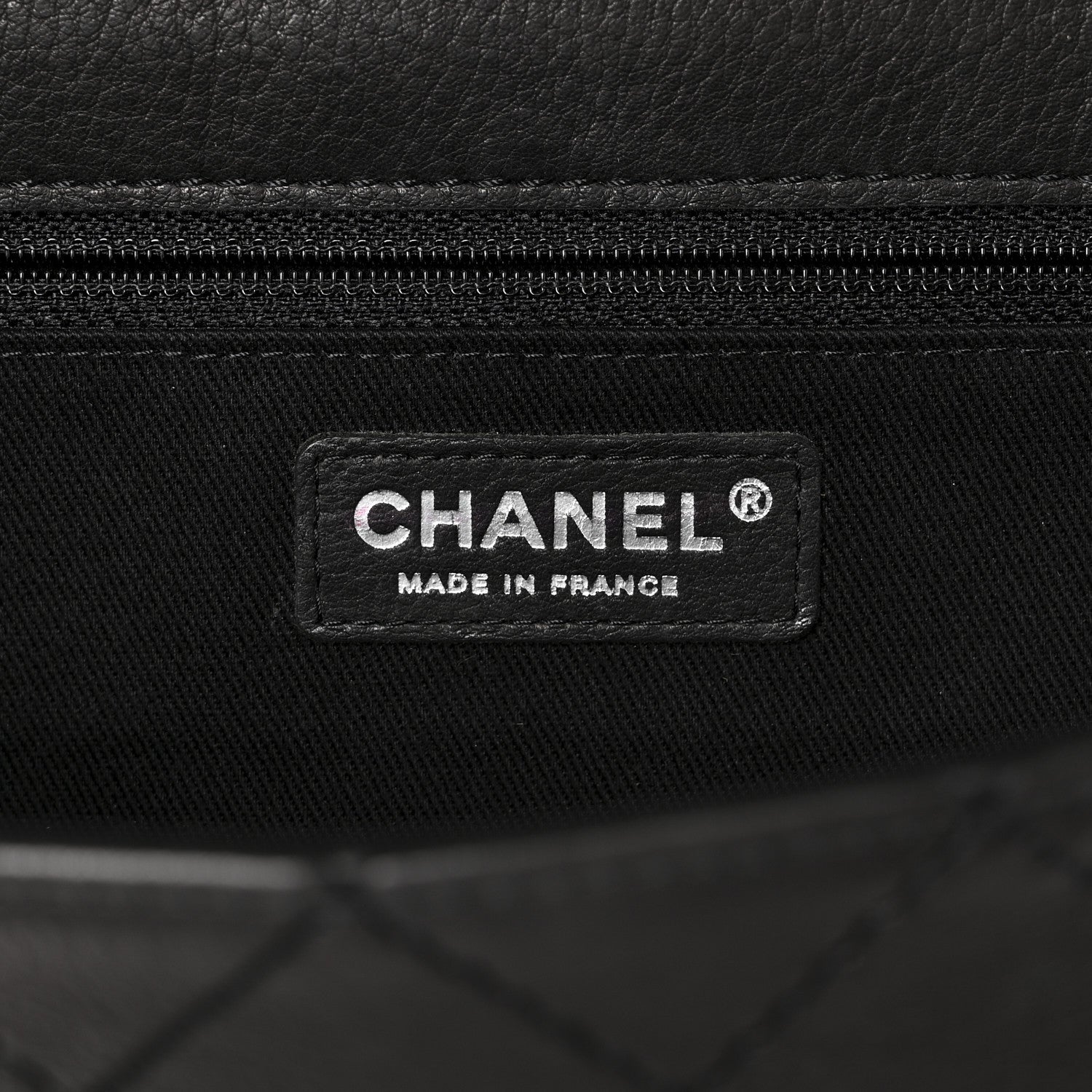Chanel Goatskin Quilted Paris Dallas Saddle Bag Black 12 of 21