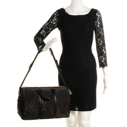Louis Vuitton Suede Calfskin SC Bag MM Asphalt 2 of 7