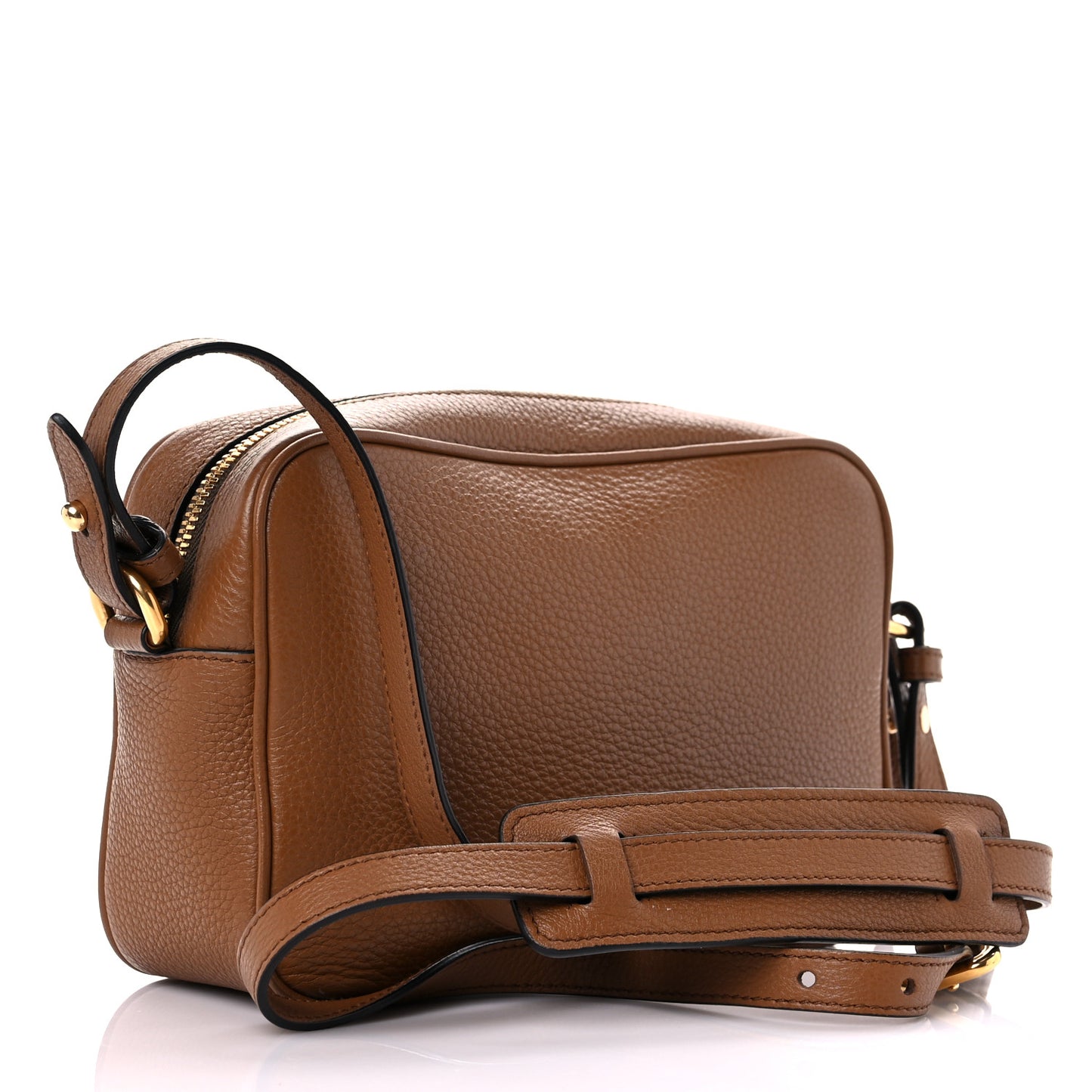 Vitello Daino Camera Crossbody Cannella