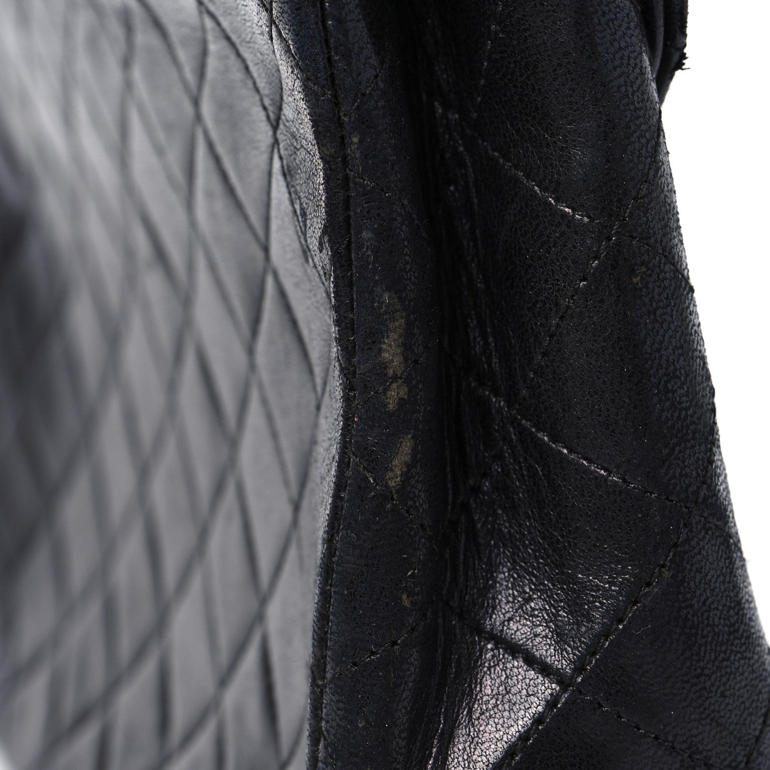 Chanel Lambskin Diamond Stitch Envelope Single Flap Black 8 of 10