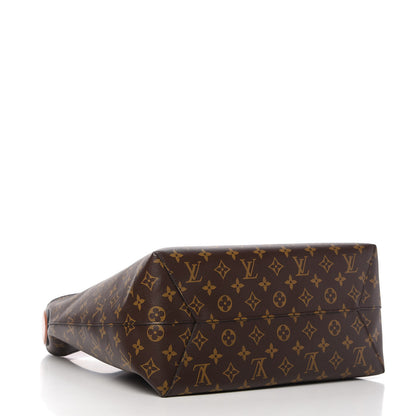 Louis Vuitton Monogram Flower Hobo Caramel 4 of 10