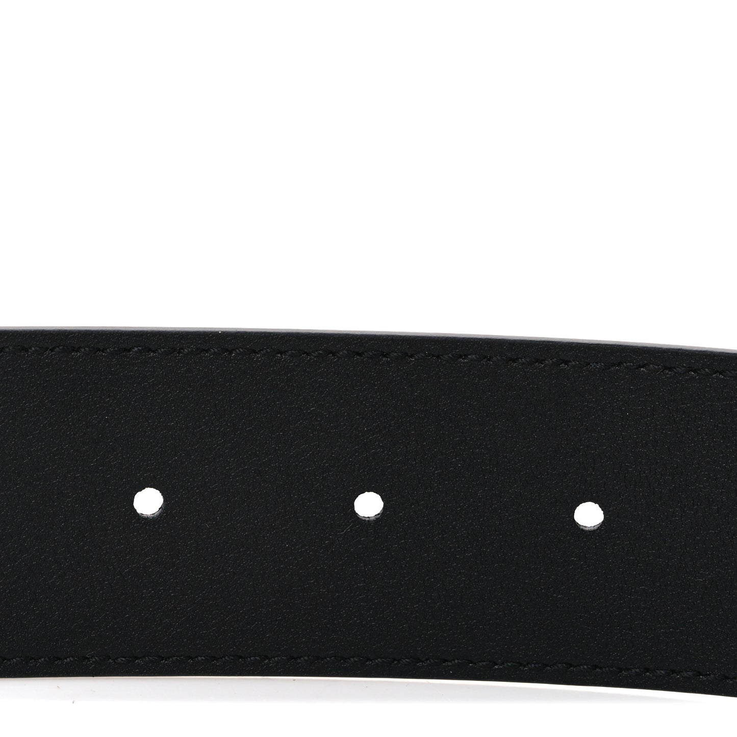 GG Supreme Monogram Matte Plutone Calfskin Double G 40mm Belt 75 30 Beige Ebony Black