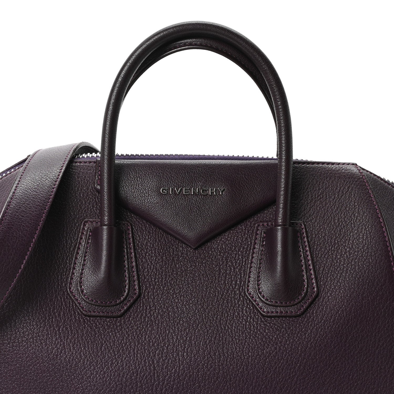 Givenchy Sugar Goatskin Medium Antigona Oxblood 8 of 10