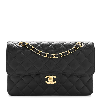 Chanel Caviar Quilted Small Double Flap Black 1 of 12