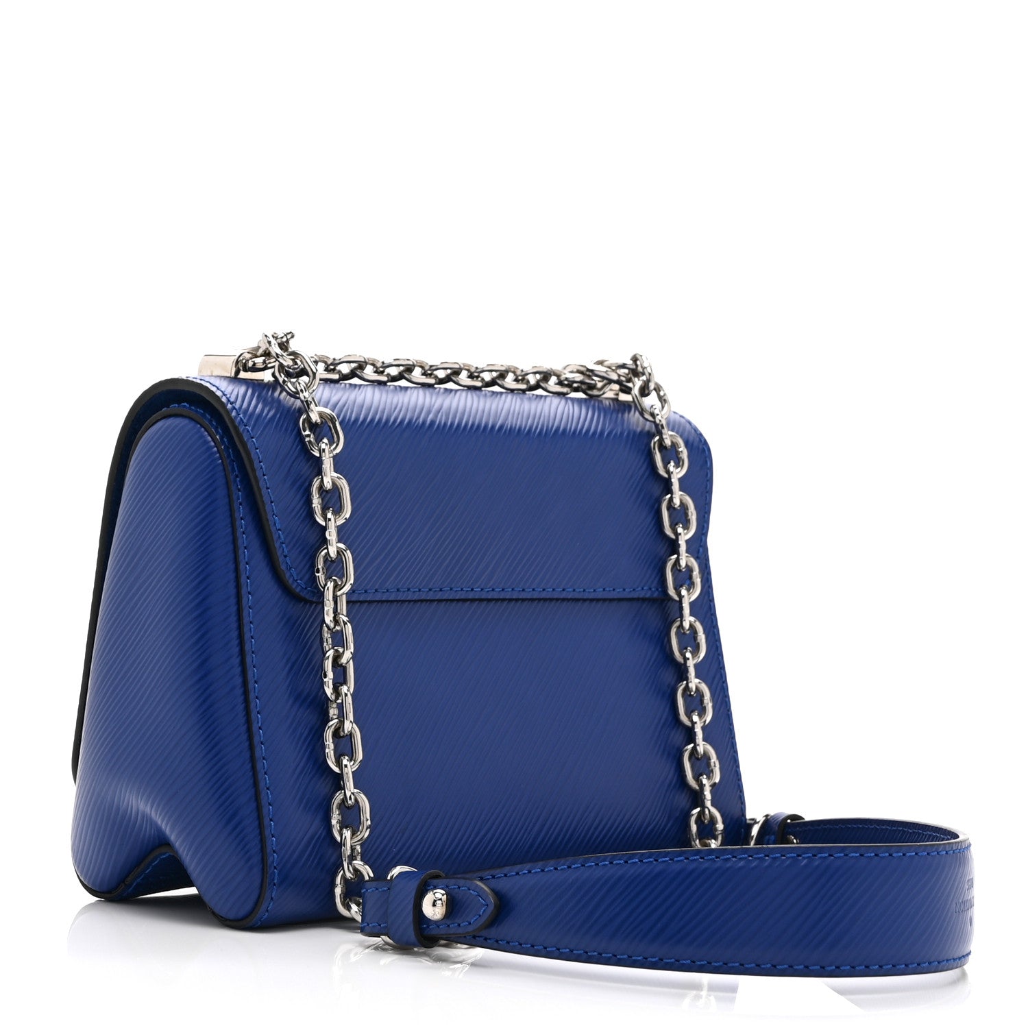 Louis Vuitton Epi Twist Shoulder Bag PM Blueberry 3 of 10