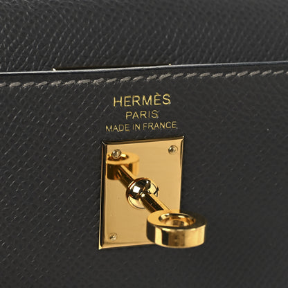 Hermes Epsom Kelly Sellier 25 Graphite 6 of 13