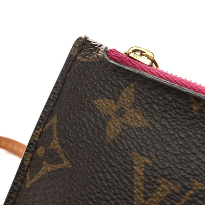 Louis Vuitton Monogram Neverfull MM GM Pochette Pivoine 9 of 12
