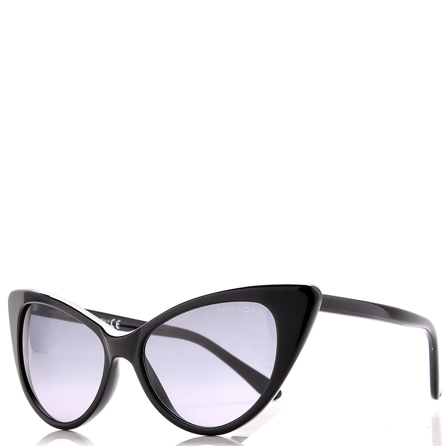 Tom Ford Nikita Cat Eye Sunglasses TF173 Black 1 of 7