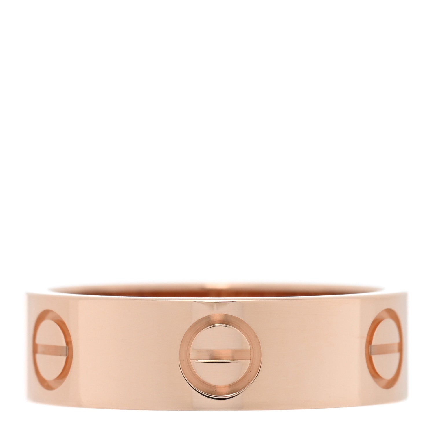 Cartier 18K Pink Gold 5.5mm LOVE Ring 52 6 3 of 5