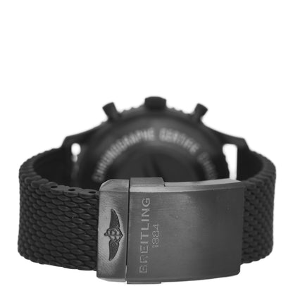 Breitling Stainless Steel Rubber 46mm Chronoliner Chronograph Automatic Watch Black M24310 3 of 4