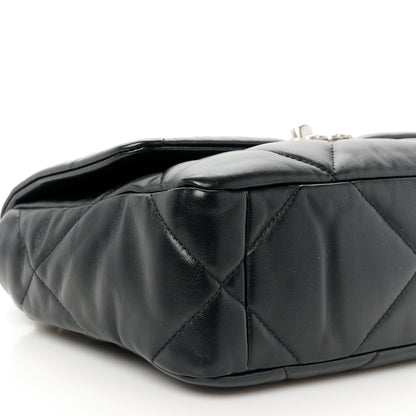 Chanel Lambskin Quilted Medium Chanel 19 Flap Black 9 of 11