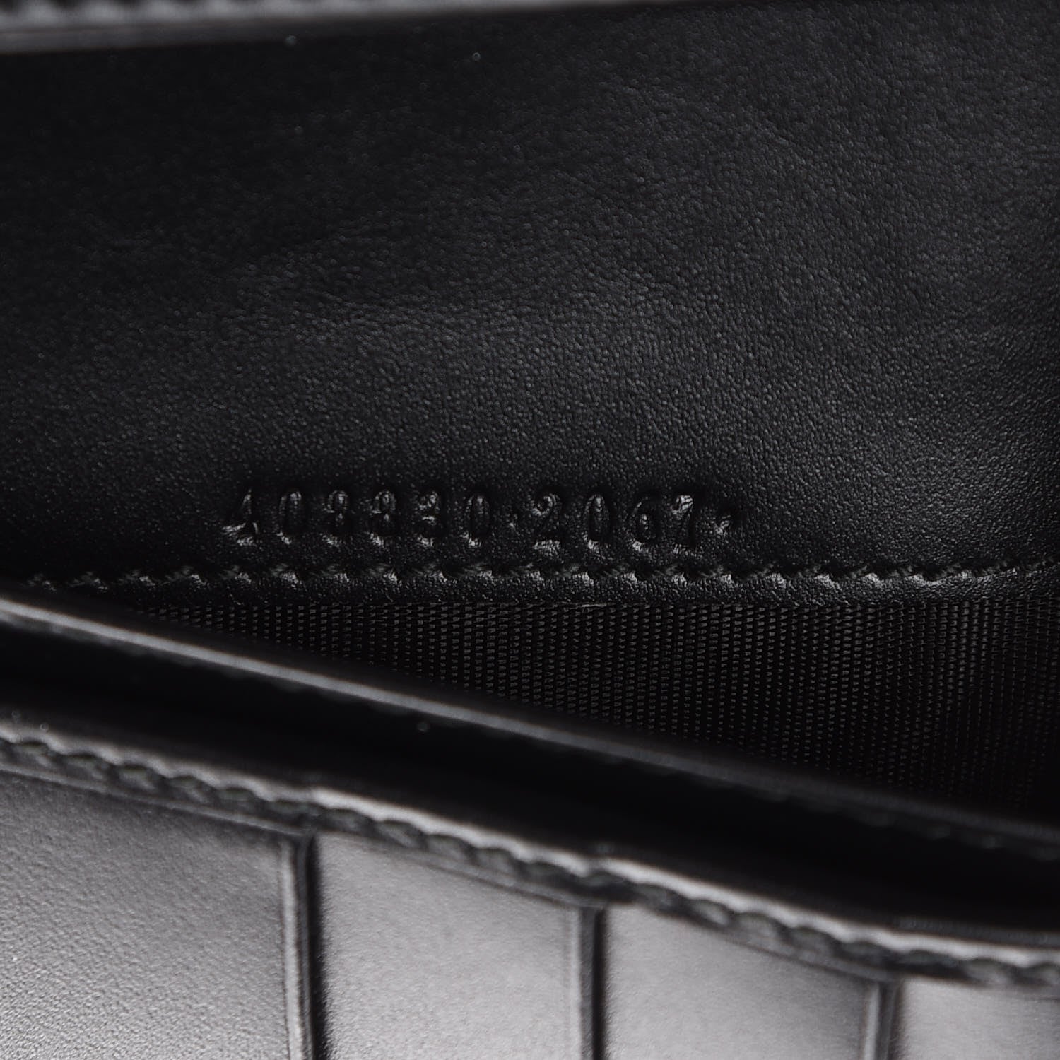 Gucci Guccissima Signature Web New Web Continental Wallet Black 7 of 7