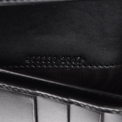 Gucci Guccissima Signature Web New Web Continental Wallet Black 7 of 7