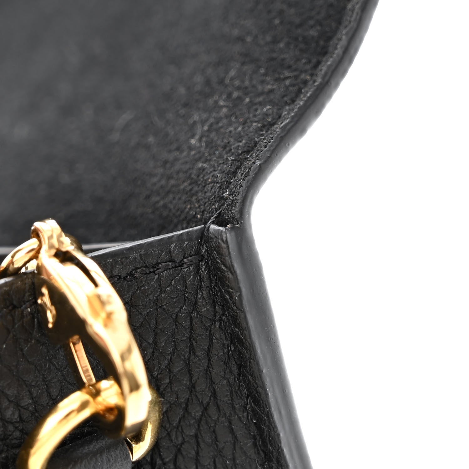 Louis Vuitton Damier Ebene Vavin Chain Wallet Black 10 of 14