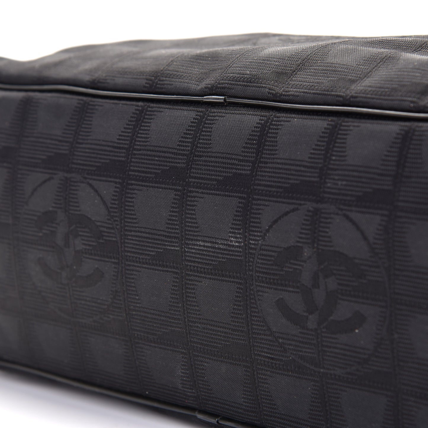 Nylon Travel Bowler Black