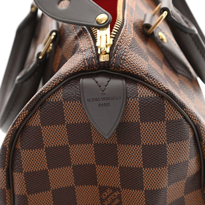 Louis Vuitton Damier Ebene Speedy 25 6 of 12