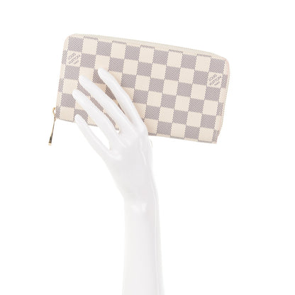 Louis Vuitton Damier Azur Zippy Wallet 2 of 11