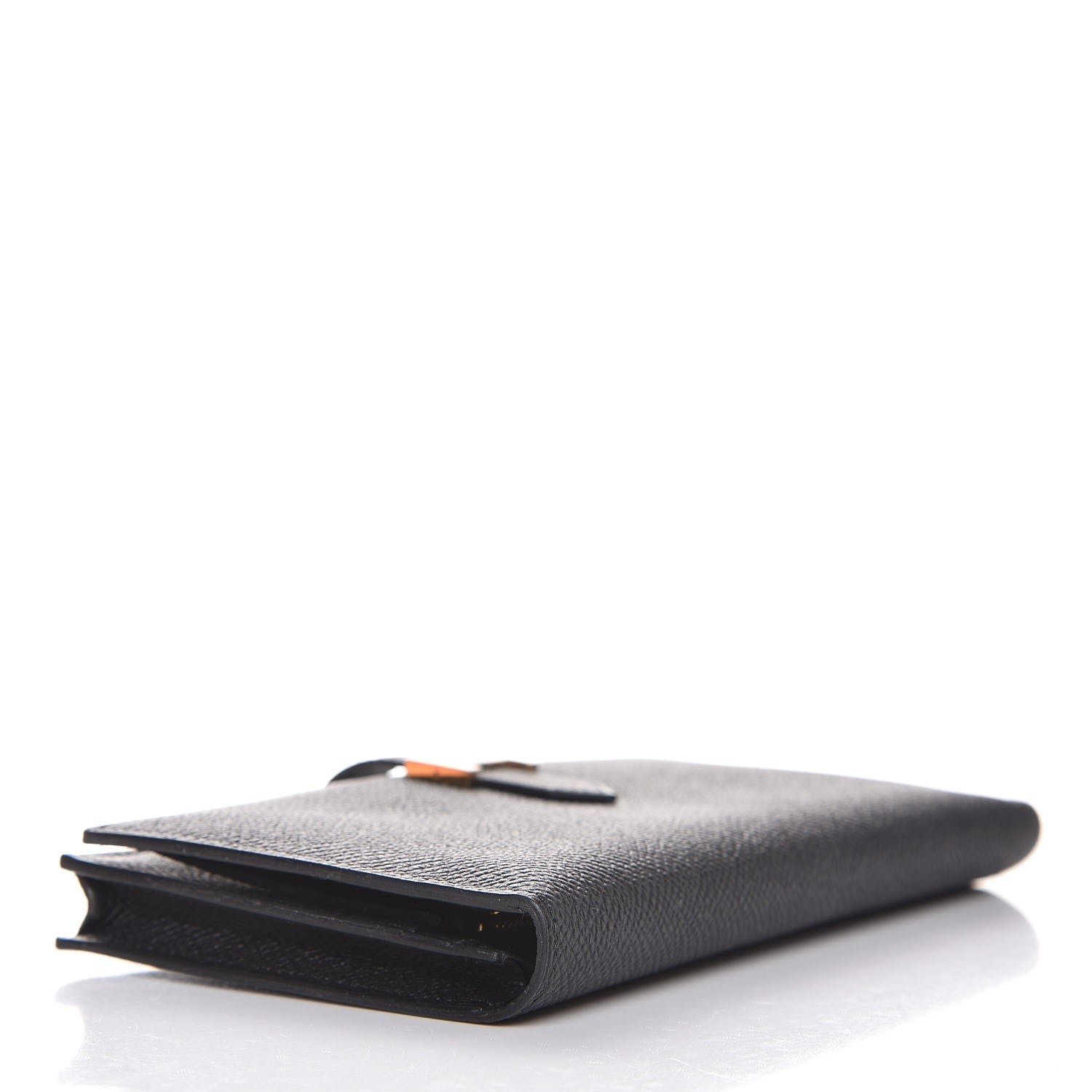Hermes Epsom Bearn Gusset Wallet Black 4 of 8