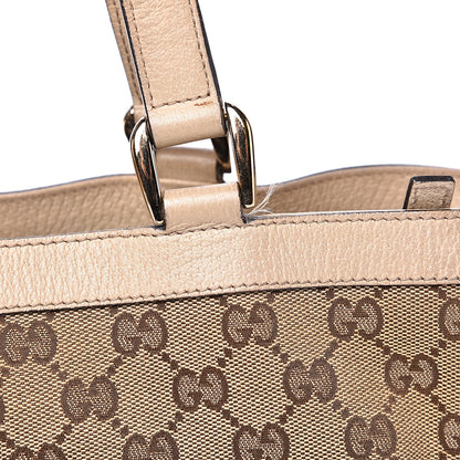 Gucci Monogram Medium Abbey Tote White 14 of 16