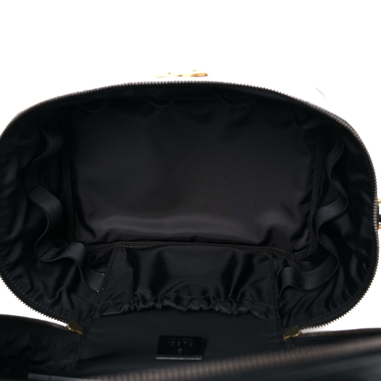 Gucci Calfskin Matelasse Large GG Marmont Vanity Cosmetic Case Black 5 of 10
