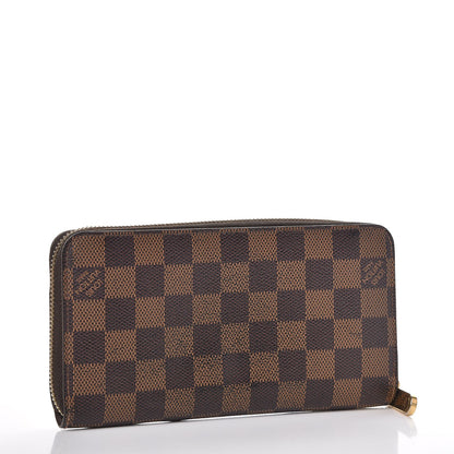 Louis Vuitton Damier Ebene Zippy Wallet 3 of 12