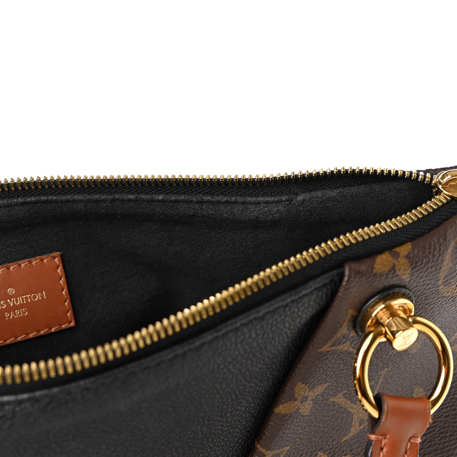 Louis Vuitton Monogram V Tote MM Black 14 of 15