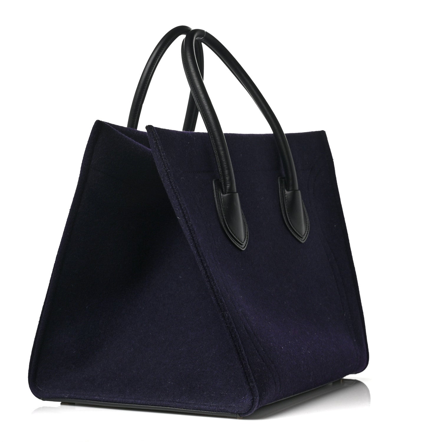 Celine Felt Medium Phantom Luggage Navy 3 of 8