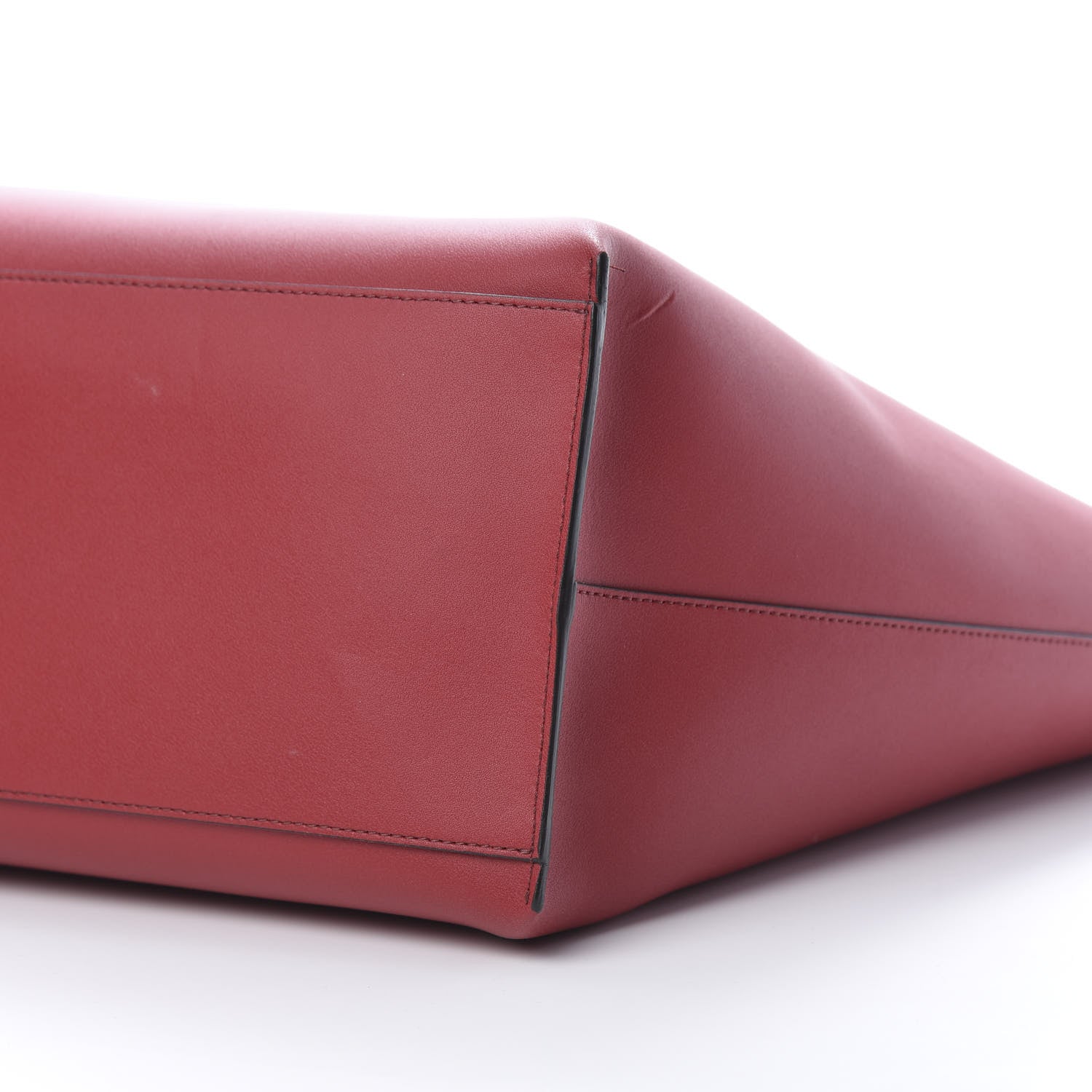 Givenchy Calfskin Medium GV Shopper Tote Dark Red 11 of 16